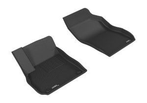 Buick Lacrosse Floor Mat Set - Front - 3D MAXpider - Kagu Series - Black - `17-`19